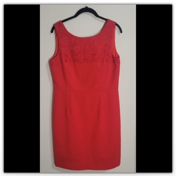 Tahari Authur S Levine embroidered design size 10P - Picture 1 of 6